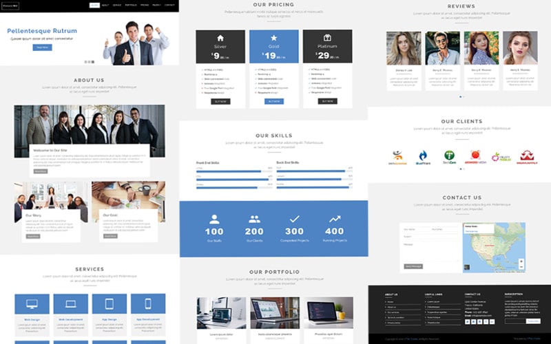 IT Company Website Template